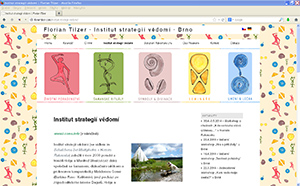 Webdesign www strnek pro Institut strategi vdom